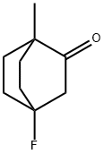 Bicyclo[2.2.2]octanone, 4-fluoro-1-methyl- (9CI) Structure