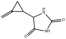 2,4-Imidazolidinedione, 5-(methylenecyclopropyl)- (9CI), 502150-92-7, 结构式
