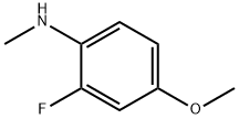 Benzenamine, 2-fluoro-4-methoxy-N-methyl- (9CI) 结构式