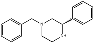 (S)-1-benzyl-3-phenylpiperazine Structure