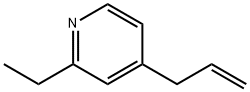 Pyridine, 2-ethyl-4-(2-propenyl)- (9CI) Struktur