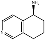 5-Isoquinolinamine,5,6,7,8-tetrahydro-,(5S)-(9CI) Structure