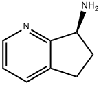 5H-Cyclopenta[b]pyridin-7-amine,6,7-dihydro-,(7S)-(9CI) Structure