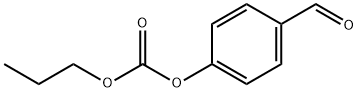 Carbonic acid propyl 4-formylphenyl ester 结构式