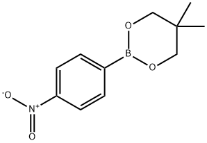 4-Nitrophenylboronic acid neopentylglycol ester Structure