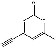 2H-Pyran-2-one, 4-ethynyl-6-methyl- (9CI) Structure