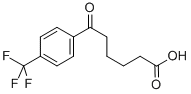 6-OXO-6-(4-TRIFLUOROMETHYLPHENYL)HEXANOIC ACID Structure