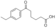 6-(4-ETHYLPHENYL)-6-OXOHEXANOIC ACID Struktur