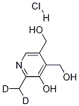 Pyridoxine-d2 HCl Struktur