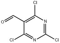 2,4,6-TRICHLORO-PYRIMIDINE-5-CARBALDEHYDE Struktur