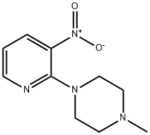 1-METHYL-4-(3-NITRO-2-PYRIDINYL)PIPERAZINE Structure