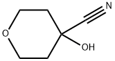 4-Hydroxy-tetrahydro-pyran-4-carbonitrile Structure