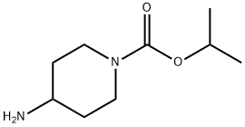 Isopropyl 4-aminopiperidine-1-carboxylate Struktur