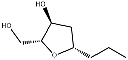 2-Furanmethanol, tetrahydro-3-hydroxy-5-propyl-, (2R,3S,5S)- (9CI),503057-31-6,结构式