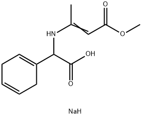 50316-92-2 sodium alpha-[(3-methoxy-1-methyl-3-oxo-1-propenyl)amino]cyclohexa-1,4-diene-1-acetate