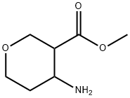 2H-Pyran-3-carboxylicacid,4-aminotetrahydro-,methylester(9CI) Structure