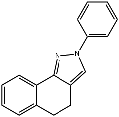 2-PHENYL-4,5-DIHYDRO-2H-BENZO[G]INDAZOLE Structure