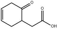 3-Cyclohexene-1-acetic acid, 6-oxo- (9CI) Struktur