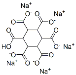 pentasodium hydrogen 1,2,3,4,5,6-cyclohexanehexacarboxylate