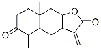 3a,4a,5,7,8,8a,9,9a-Octahydro-5,8a-dimethyl-3-methylenenaphtho[2,3-b]furan-2,6(3H,4H)-dione,50334-39-9,结构式