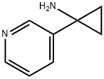 1-吡啶-3-基环丙基胺,503417-38-7,结构式