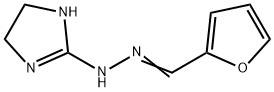 2-Furancarboxaldehyde,  (4,5-dihydro-1H-imidazol-2-yl)hydrazone  (9CI) 结构式