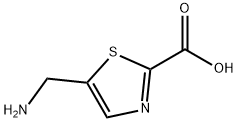 2-Thiazolecarboxylicacid,5-(aminomethyl)-(9CI),503469-49-6,结构式