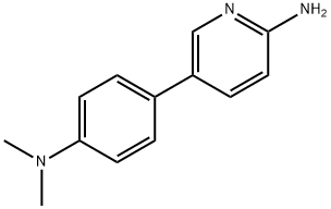 5-[4-(Dimethylamino)phenyl]-2-pyridinamine 化学構造式