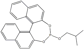 二萘并[2,1-D:1′,2′-F][1,3,2]二氧磷杂菲,4-(2-甲基丙氧基)-,(11BR),503544-55-6,结构式