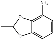 1,3-Benzodioxol-4-amine,  2-methyl- 结构式