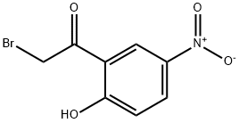 2-BROMO-1-(2-HYDROXY-5-NITRO-PHENYL)-ETHANONE 化学構造式