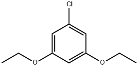 1-chloro-3,5-diethoxybenzene  化学構造式