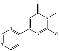 [4,4'-Bipyrimidin]-6(1H)-one,2-chloro-1-methyl- Structure