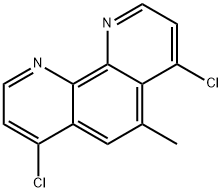4,7-Dichloro-5-Methyl-1,10-phenanthroline Struktur