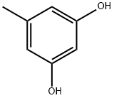 3,5-二羟基甲苯,504-15-4,结构式