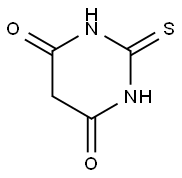 4,6-Dihydroxy-2-mercaptopyrimidine Structure