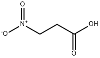 3-硝基丙酸,504-88-1,结构式