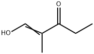 1-Penten-3-one, 1-hydroxy-2-methyl- Struktur