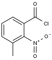 3-甲基-2-硝基苯甲酰氯 结构式