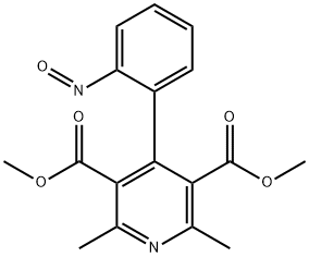 去氢亚硝基硝苯地平,50428-14-3,结构式