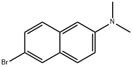 6-溴-N,N-二甲基萘-2-胺,5043-03-8,结构式