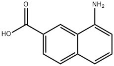 8-Amino-2-naphthoic acid Structure