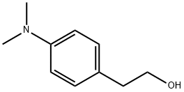 4-(ジメチルアミノ)フェネチルアルコール 化学構造式
