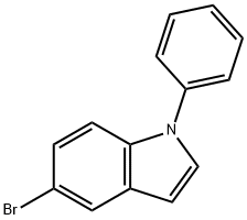 5-bromo-1-phenyl-1H-indole Struktur