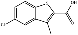 5-CHLORO-3-METHYL-1-BENZOTHIOPHENE-2-CARBOXYLIC ACID|5-氯-3-甲基-1-苯并噻吩-2-甲酸