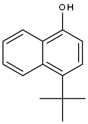 4-(1,1-dimethylethyl)-1-naphthalenol Structure