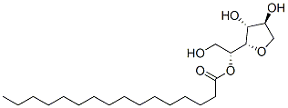 山梨坦棕榈酸酯 结构式