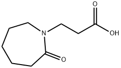 3-(2-OXOAZEPAN-1-YL)PROPANOIC ACID Structure