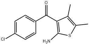 2-AMino-3-(p-클로로벤조일)-4,5-디메틸티오펜