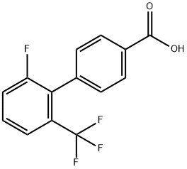 4-(2-Chloro-5-(trifluoromethyl)phenyl)benzoic acid,505082-84-8,结构式